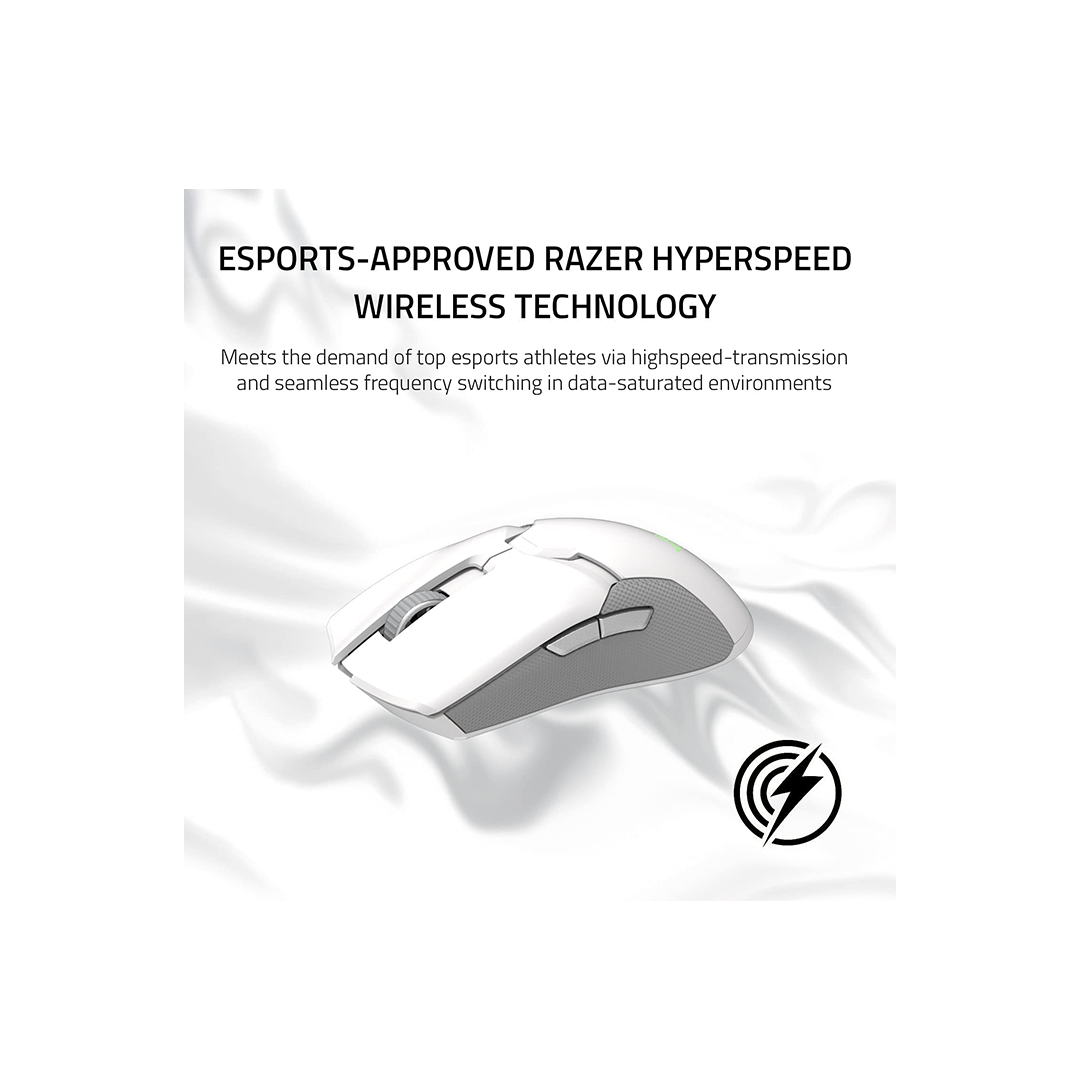 Razer Viper Ultimate Wireless Gaming Mouse with Charging Dock - Mercury in Qatar Razer Viper Ultimate Wireless Gaming Mouse with Charging Dock - Mercury in Qatar